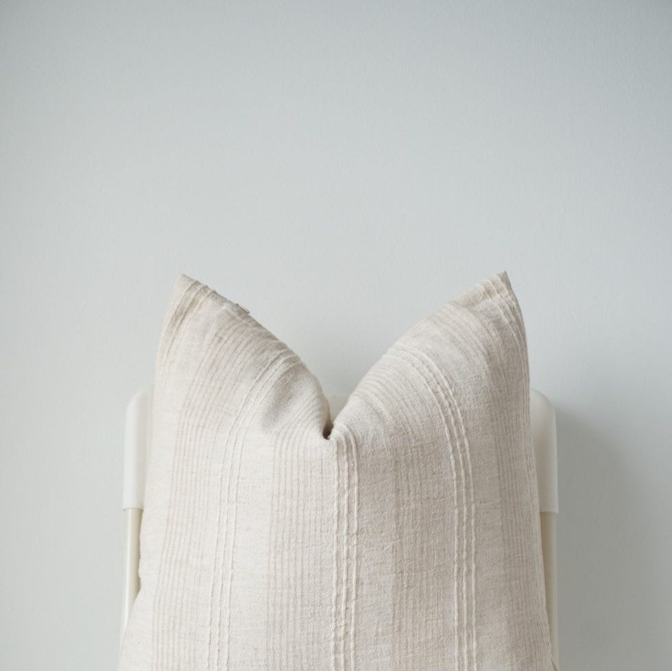 Neutral Hemp Pillow Cover