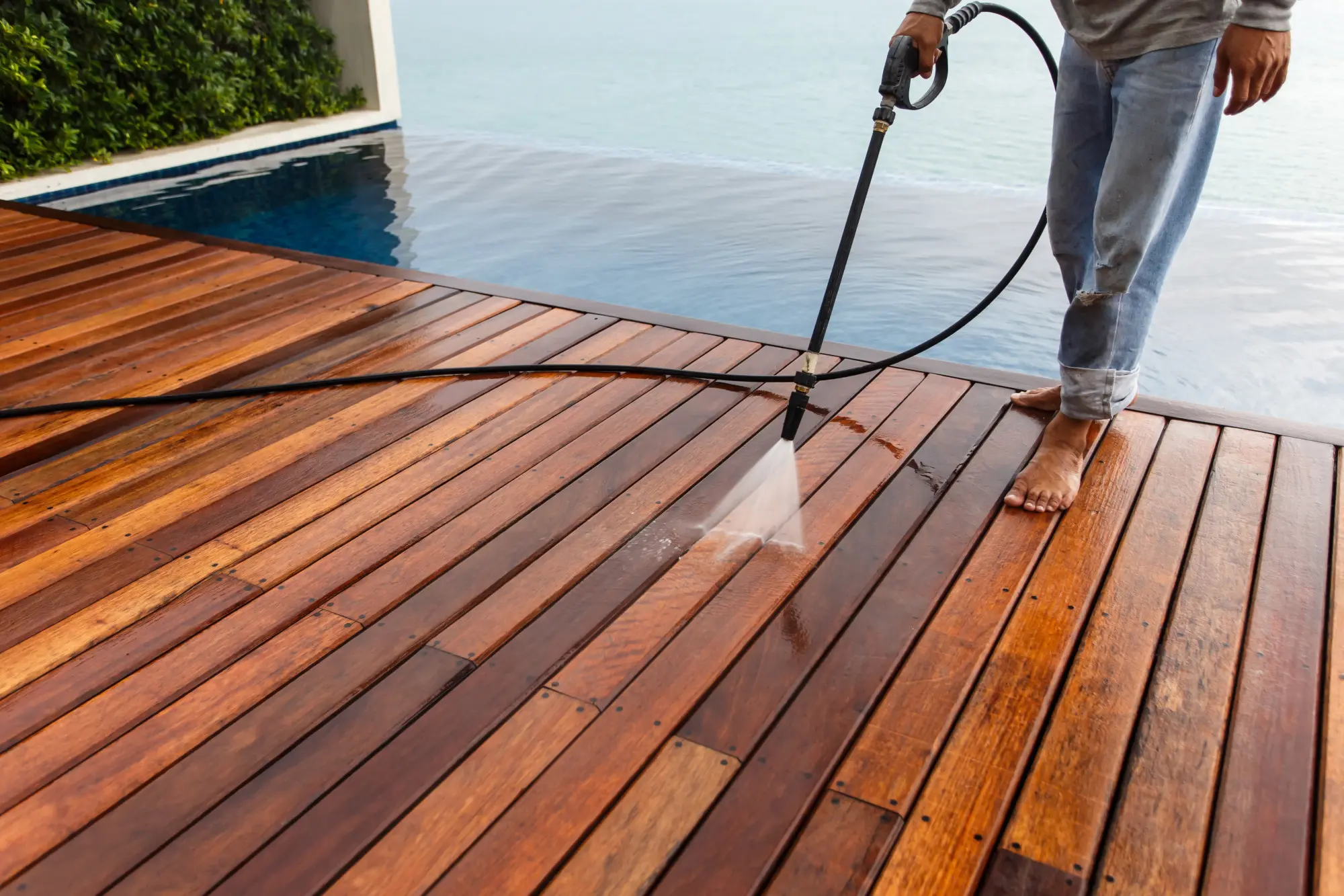 Maintaining A Pool Deck